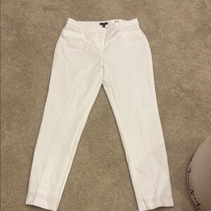 NWT Alfani Cloud White Essential Straight Dress Pants - 12